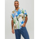 Jack and Jones Λευκό Floral Πουκάμισο Hawaiian - 12227632