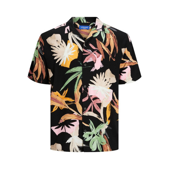 Jack and Jones Μαύρο Floral Πουκάμισο Hawaiian - 12227632