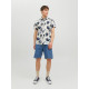Jack and Jones Λευκό Floral Πουκάμισο - 12233624