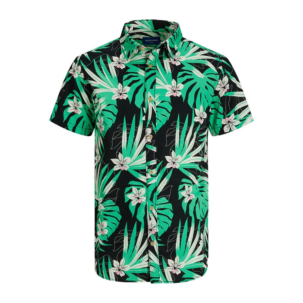 Jack and Jones Μαύρο Floral Πουκάμισο - 12233624