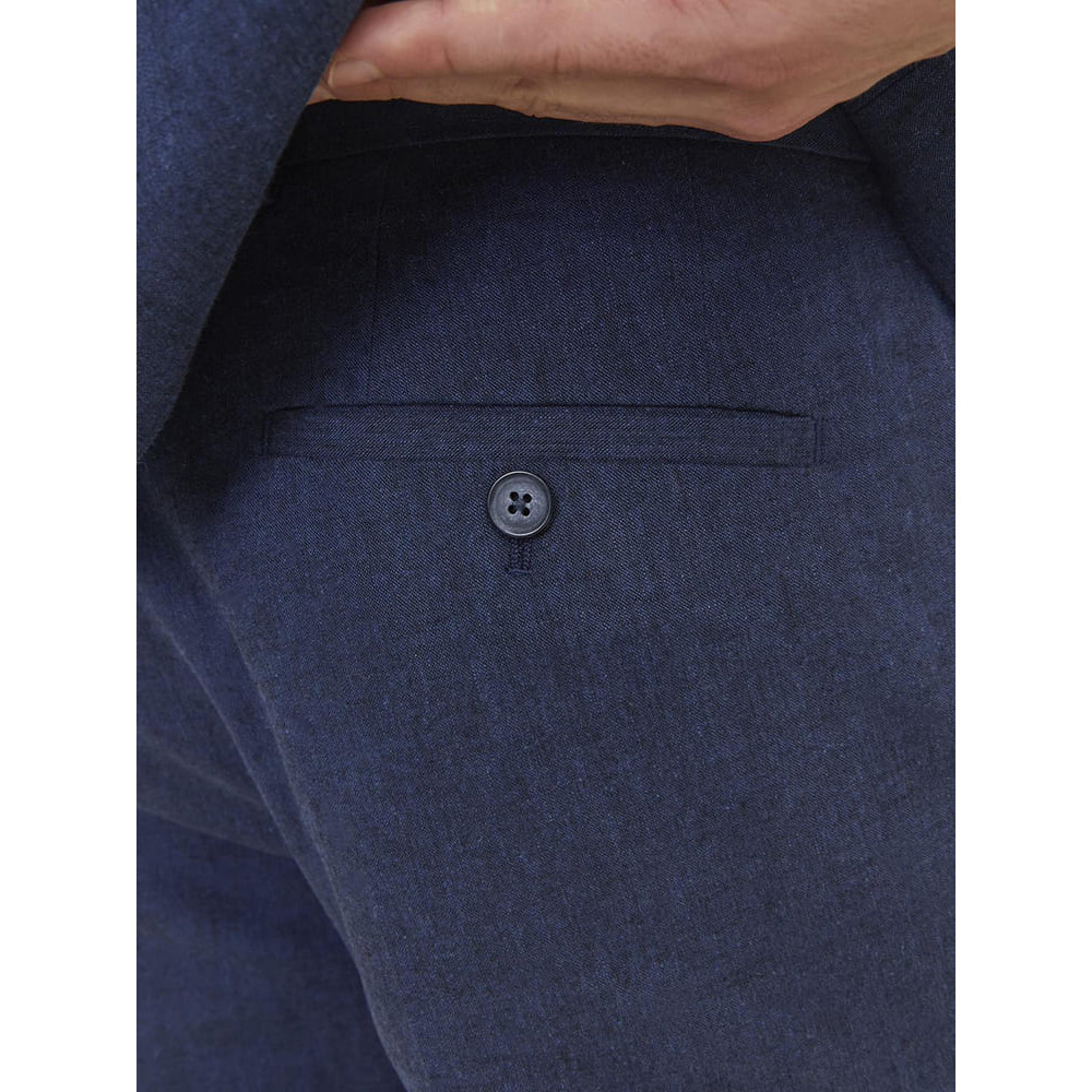 Jack and Jones Μπλε Παντελόνι Linen - 12228724