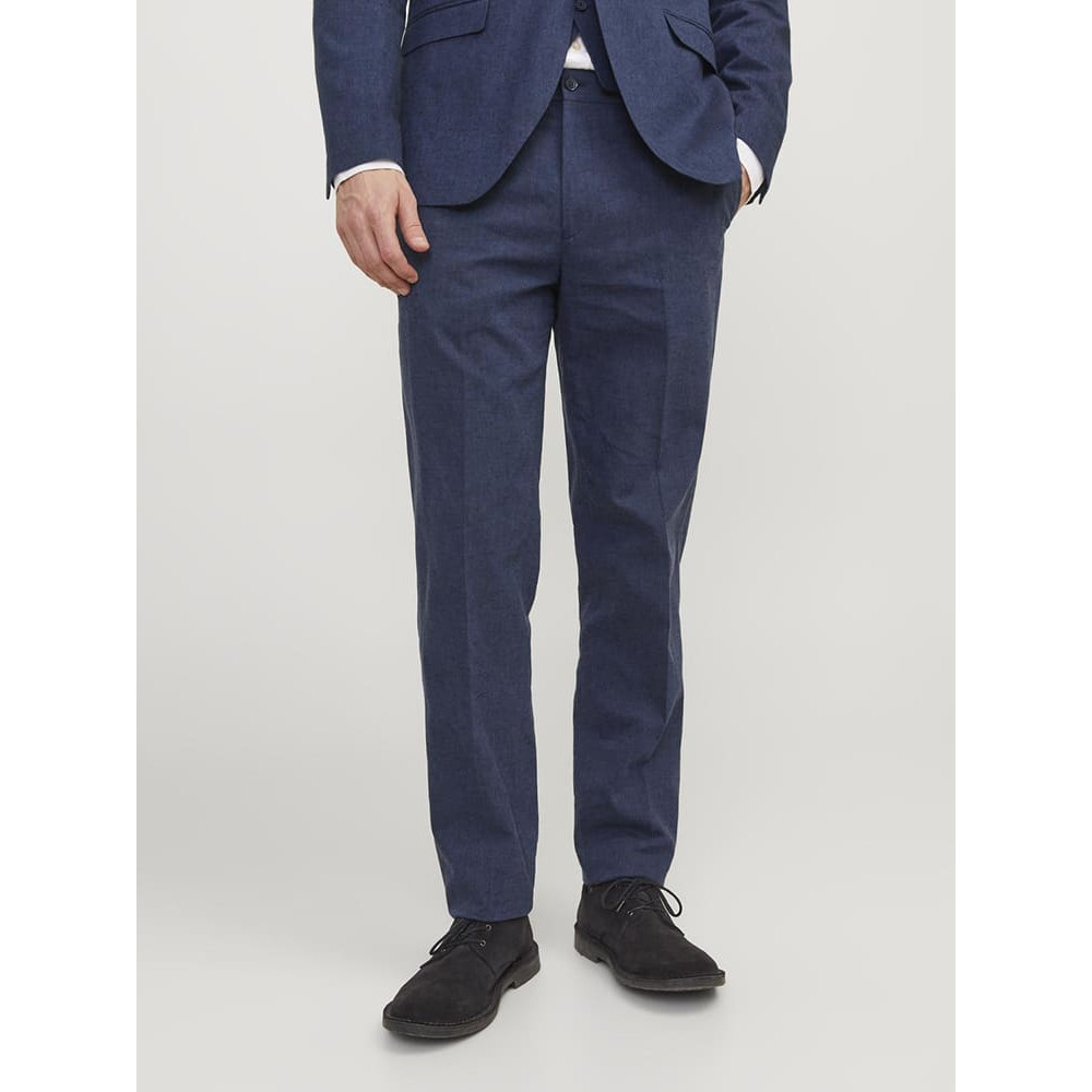 Jack and Jones Μπλε Παντελόνι Linen - 12228724