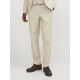 Jack and Jones Μπεζ Παντελόνι Linen - 12228724