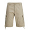 Jack and Jones Μπεζ Βερμούδα Cargo - 12248685