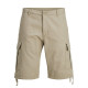 Jack and Jones Μπεζ Βερμούδα Cargo - 12248685