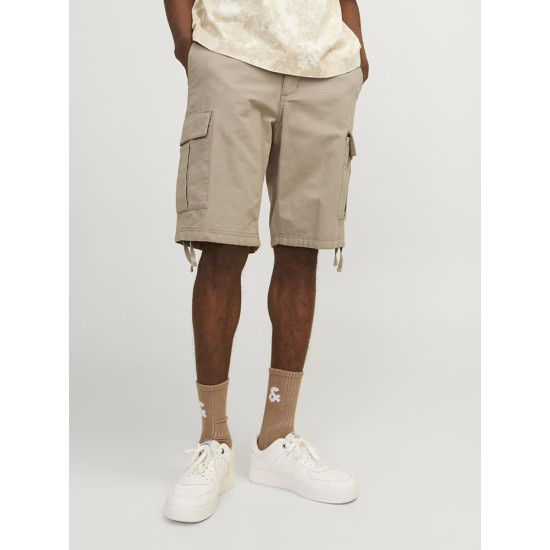 Jack and Jones Μπεζ Βερμούδα Cargo - 12248685