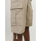 Jack and Jones Μπεζ Βερμούδα Cargo - 12248685