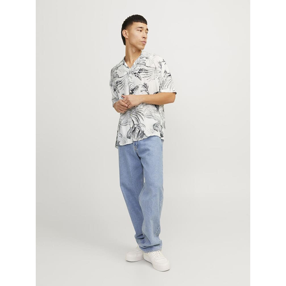 Jack and Jones Λευκό Κοντομάνικο Πουκάμισο - 12249210
