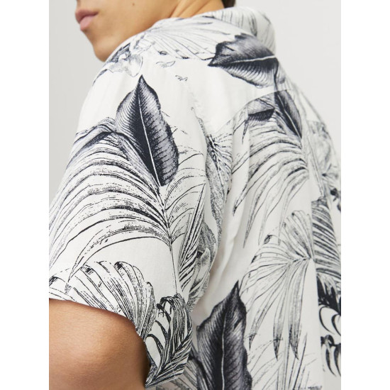 Jack and Jones Λευκό Κοντομάνικο Πουκάμισο - 12249210