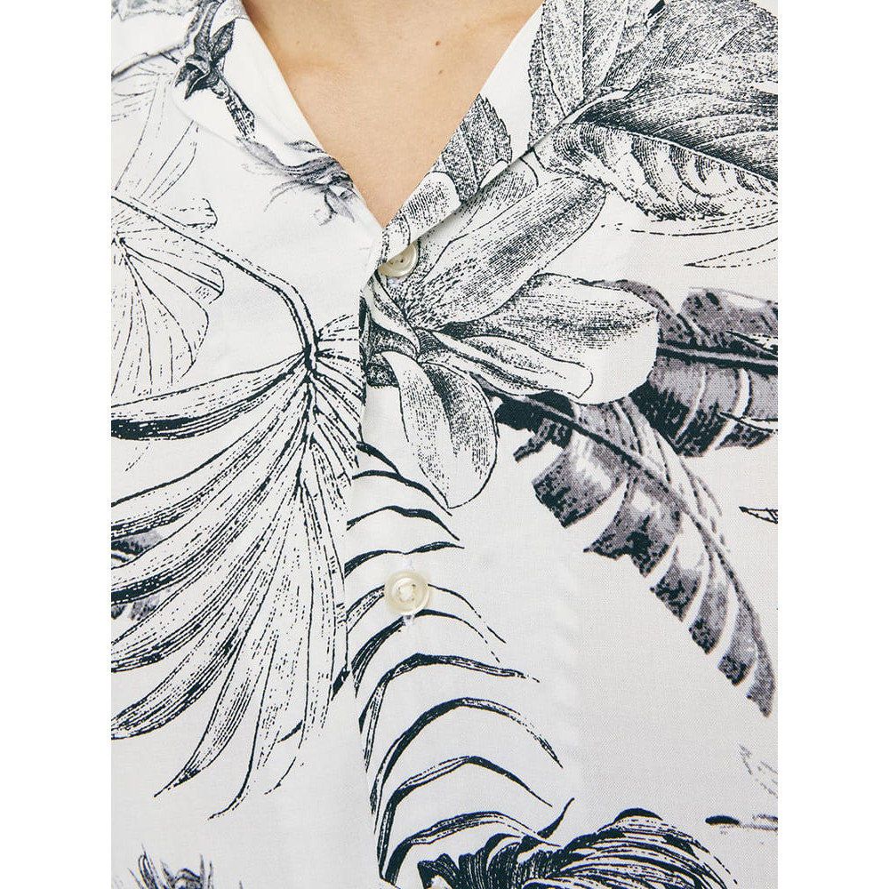 Jack and Jones Λευκό Κοντομάνικο Πουκάμισο - 12249210
