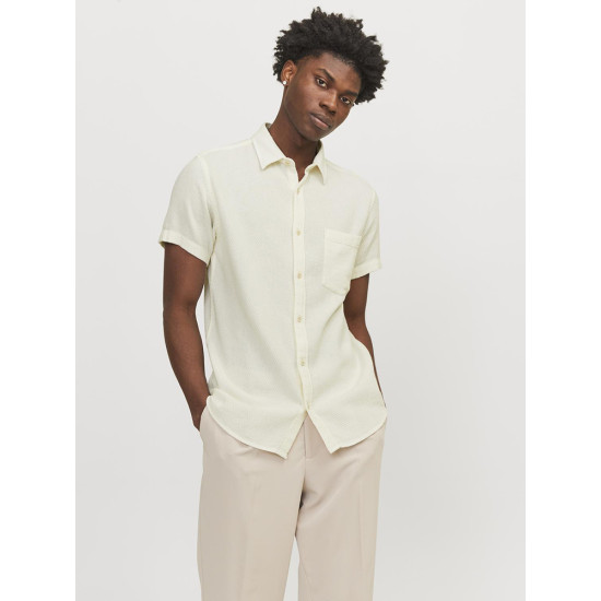 Jack and Jones Εκρού Πουκάμισο - 12251801