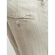 Jack and Jones Μπεζ Παντελόνι Linen Blend - 12252980