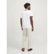 Jack and Jones Μπεζ Παντελόνι Linen Blend - 12252980