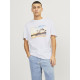 Jack and Jones Λευκό T-shirt C Neck - 12253679