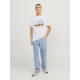 Jack and Jones Λευκό T-shirt C Neck - 12253679