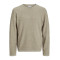 Jack and Jones Μπεζ Πουλόβερ C Neck - 12268279