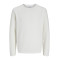 Jack and Jones Λευκό Πουλόβερ C Neck - 12268279