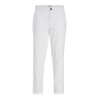 Jack and Jones Λευκό Παντελόνι Linen Blend - 12248604