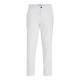Jack and Jones Λευκό Παντελόνι Linen Blend - 12248604
