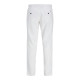 Jack and Jones Λευκό Παντελόνι Linen Blend - 12248604