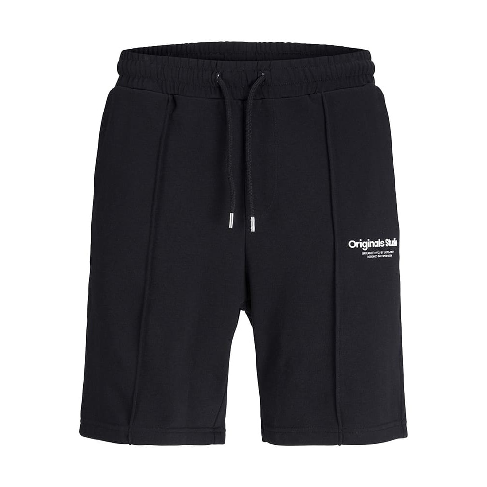 Jack and Jones Μαύρη Αθλητική Βερμούδα - 12252251