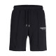 Jack and Jones Μαύρη Αθλητική Βερμούδα - 12252251