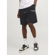 Jack and Jones Μαύρη Αθλητική Βερμούδα - 12252251