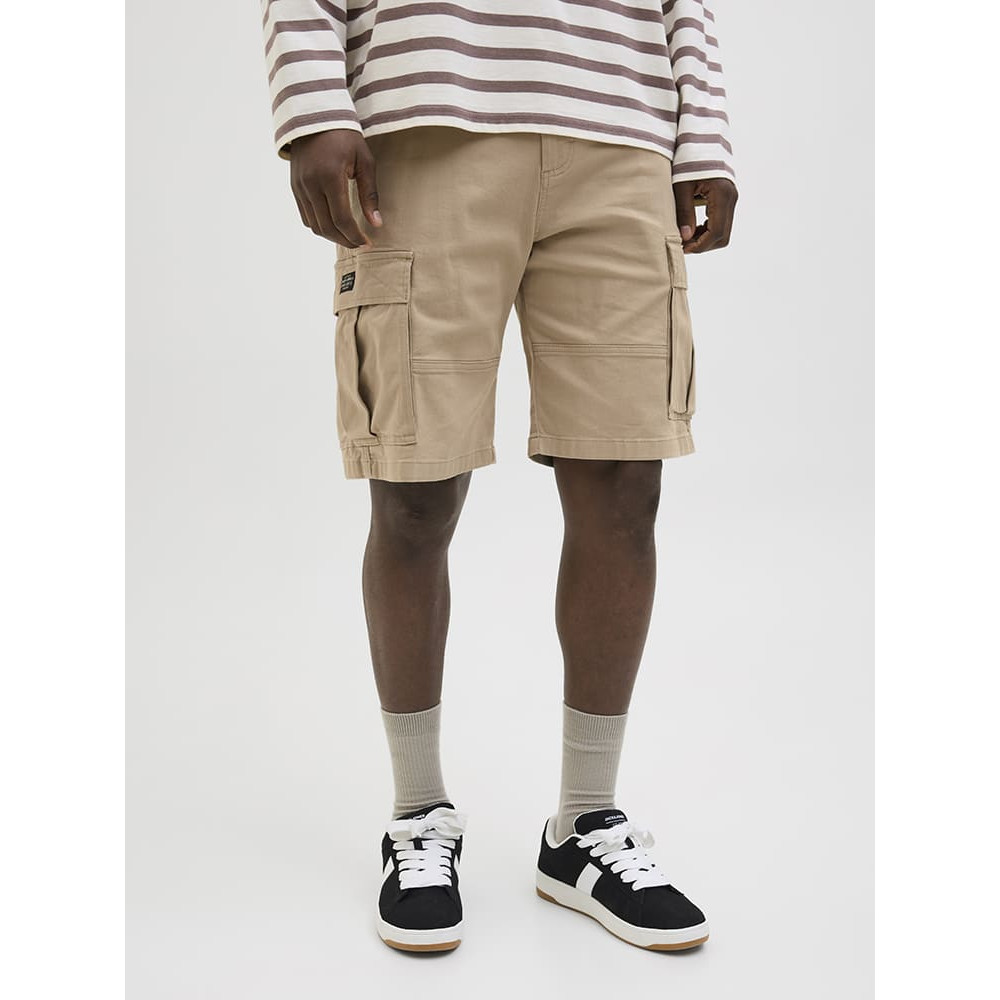 Jack and Jones Μπεζ Βερμούδα Cargo - 12268266