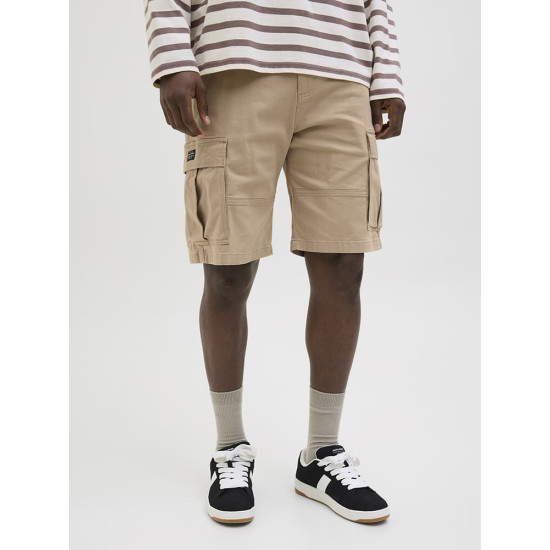 Jack and Jones Μπεζ Βερμούδα Cargo - 12268266