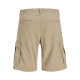 Jack and Jones Μπεζ Βερμούδα Cargo - 12268266