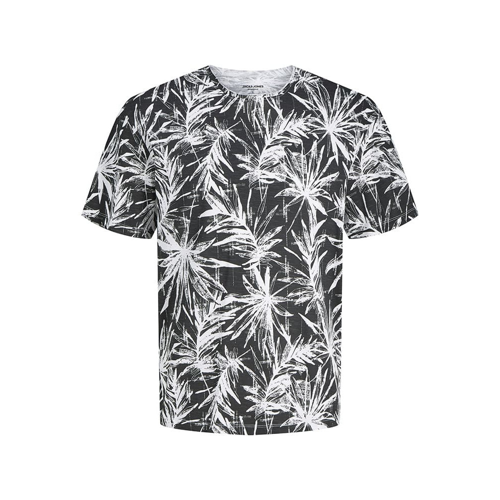 Jack and Jones Μαύρο T-shirt C Neck - 12268126