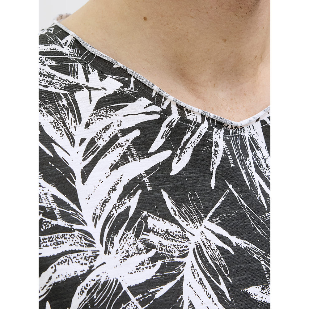 Jack and Jones Μαύρο T-shirt C Neck - 12268126