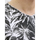 Jack and Jones Μαύρο T-shirt C Neck - 12268126