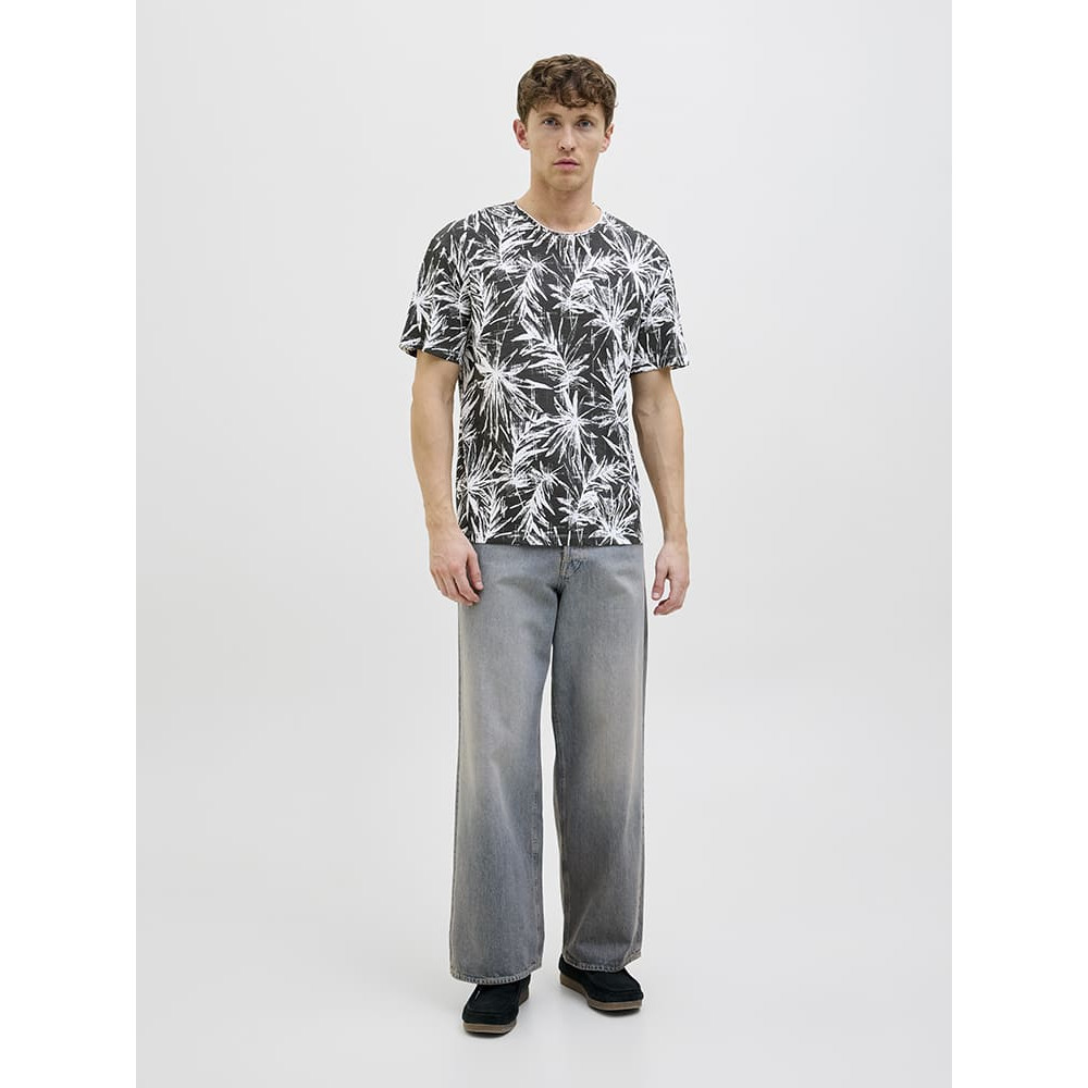Jack and Jones Μαύρο T-shirt C Neck - 12268126