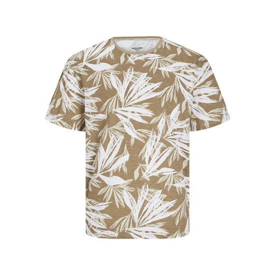 Jack and Jones Μπεζ T-shirt C Neck - 12268126