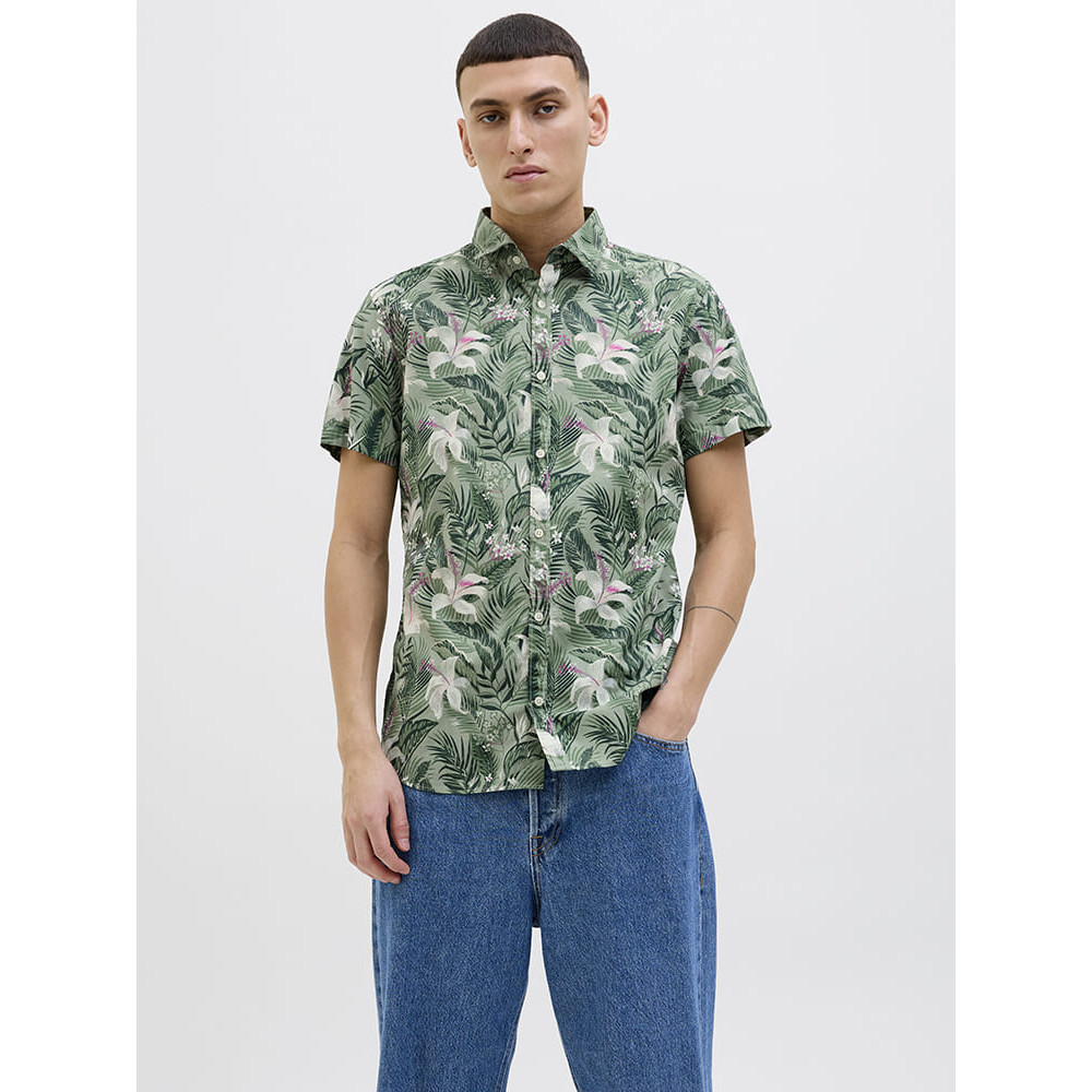 Jack and Jones Φυστικί Πουκάμισο - 12269137