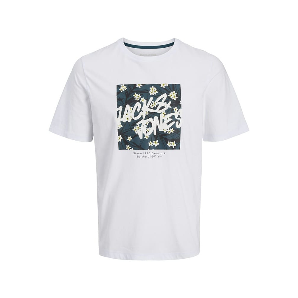 Jack and Jones Λευκό T-shirt C Neck - 12269324