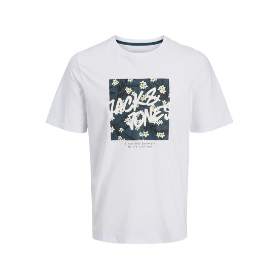 Jack and Jones Λευκό T-shirt C Neck - 12269324