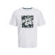 Jack and Jones Λευκό T-shirt C Neck - 12269324