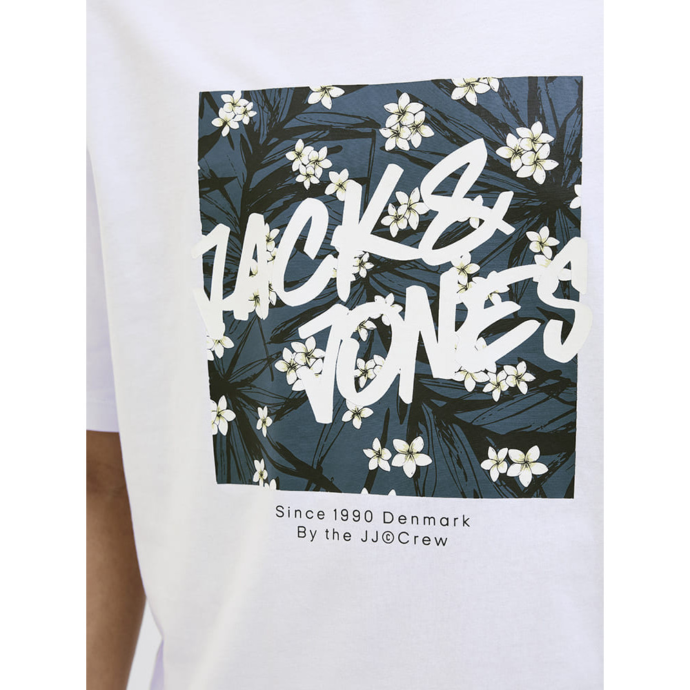 Jack and Jones Λευκό T-shirt C Neck - 12269324