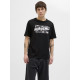 Jack and Jones Μαύρο T-shirt C Neck - 12269324