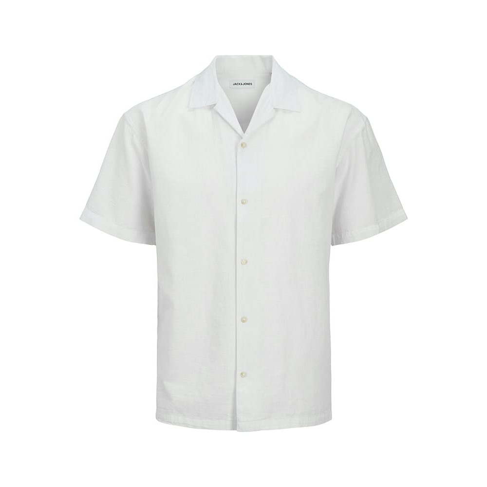Jack and Jones Λευκό Πουκάμισο Hawaiian - 12269333