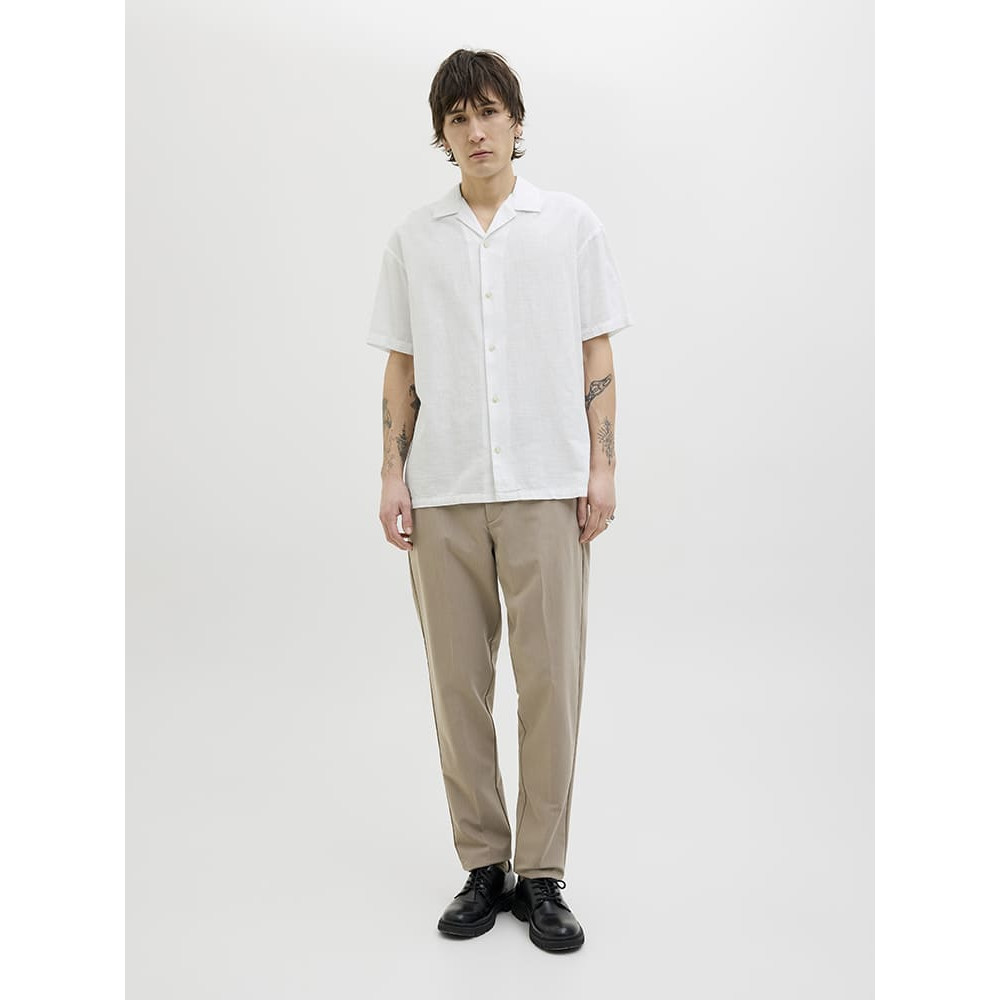 Jack and Jones Λευκό Πουκάμισο Hawaiian - 12269333