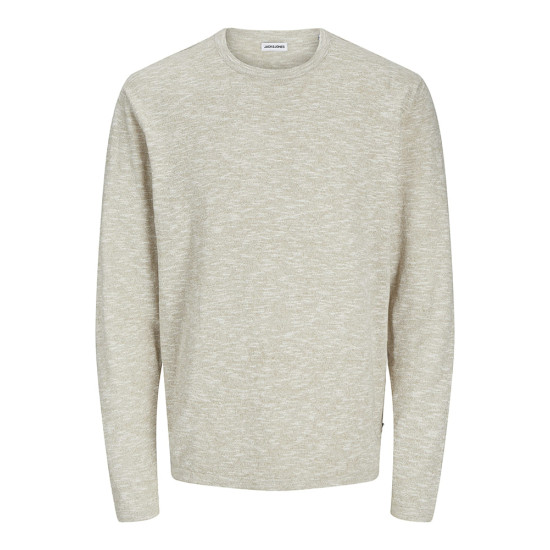 Jack and Jones Μπεζ Πουλόβερ C Neck - 12269631