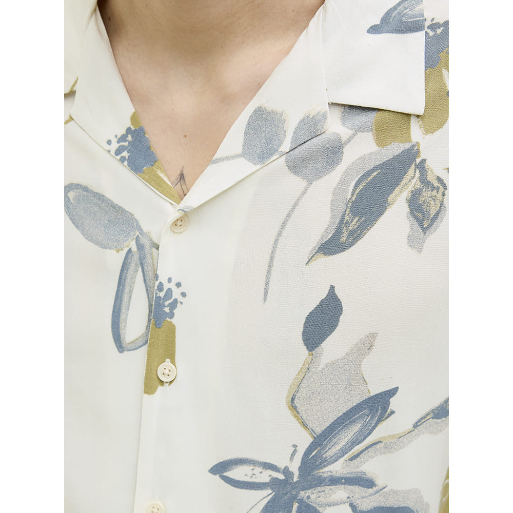 Jack and Jones Λευκό Πουκάμισο Hawaiian - 12271111