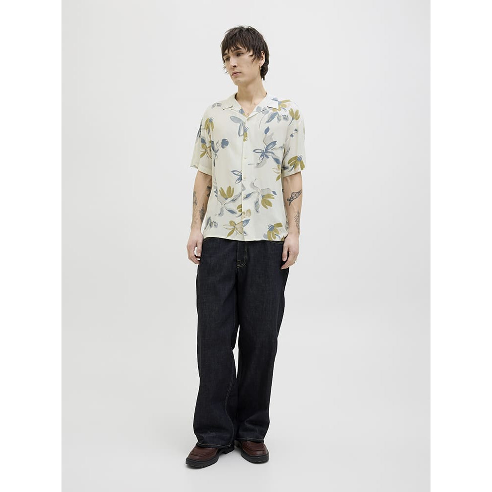 Jack and Jones Λευκό Πουκάμισο Hawaiian - 12271111