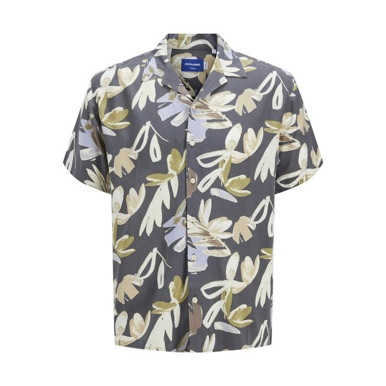 Jack and Jones Γκρι Πουκάμισο Hawaiian - 12271111