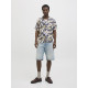 Jack and Jones Γκρι Πουκάμισο Hawaiian - 12271111