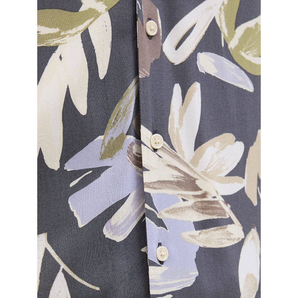 Jack and Jones Γκρι Πουκάμισο Hawaiian - 12271111