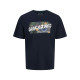 Jack and Jones Μπλε T-shirt C Neck - 12269324